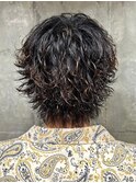 波巻きスパイラル　束感　ソフトウルフ