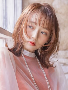 カライング(ing) 大人可愛いショートボブフェイスレイヤー20代30代40代