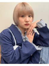 ヨーク(yoke) ボブ/ミニボブ/ホワイトブロンド