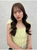レイヤー/ネビージュ/韓国ヘア/イメチェン/縮毛矯正/中野/