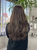 エヴァン(HEVIN) ロングレイヤー☆シナモンベージュ☆