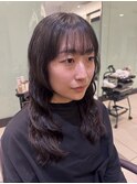 なみまきパーマデジタルパーマセミロング