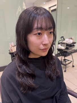 なみまきパーマデジタルパーマセミロング