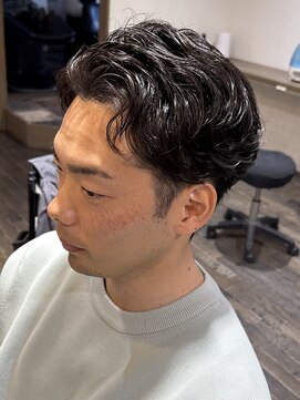 ヘアスペースブルーム エボリューション 庄内店(HAIR SPACE BLOOM evolution) 【庄内店／メンズパーマ】フェザーパーマ