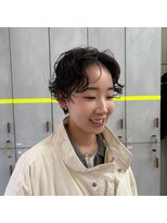 ラプト(rapt)&nbsp;くしゃっとパーマのハンサムショート