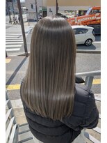 ジーナ 福岡藤崎(Zina)&nbsp;グレージュ系　くすみ系カラー　アッシュ系