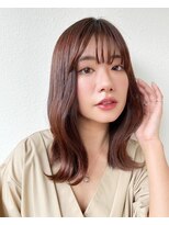 COVER HAIR ACADEMY 北浦和【カバーヘア アカデミー】北浦和西口店【4/6 OPEN(予定)】 ミディアムレイヤー/韓国風レイヤーくびれヘアココアベージュp