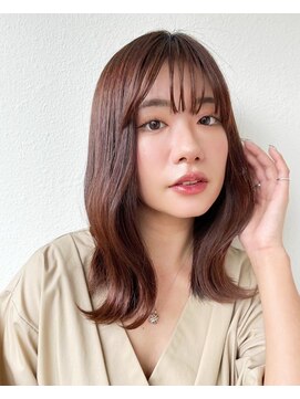 COVER HAIR ACADEMY 北浦和【カバーヘア アカデミー】北浦和西口店【4/6 OPEN(予定)】 ミディアムレイヤー/韓国風レイヤーくびれヘアココアベージュp