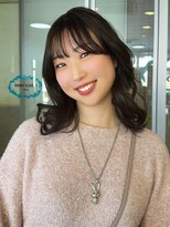 シェモアイグレック(chez-moi igrek)&nbsp;20代30代40代グレージュ小顔前髪顔まわりカット髪質改善