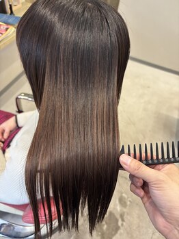 ジュジュ jou jouの写真/「もう悩まない！」くせ毛・うねりの悩み解決。髪質改善縮毛矯正で感動の髪へ◎