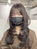 【永田指名/明るく無くても映える】ハッシュカット+艶カラー+トリートメント