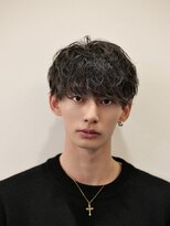 メンズサロン ルーブ 新潟(メンズサロンLOOB)&nbsp;駅南強めシャドウパーマスパイラルパーマメンズマッシュ