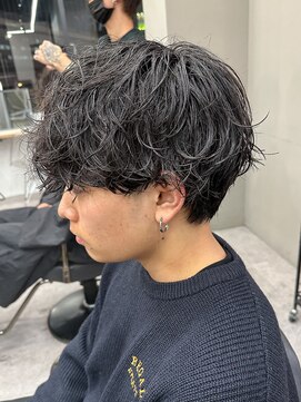 エルマーク 名古屋(L-MARK) ツイストスパイラル/メンズ/シャドウパーマ/波巻きパーマ