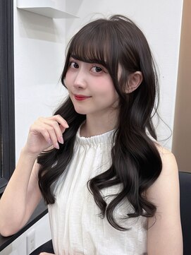 アマテラスゼロ 新宿(AMATELAS zero) 美髪矯正×小顔レイヤー/ラベンダーブラウン