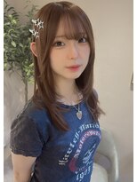 イア シブヤ(IA shibuya)&nbsp;ストレートワンカールで可愛い♪フェイスレイヤーstyle【IA】