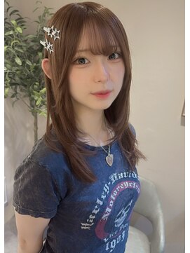 イア シブヤ(IA shibuya) ストレートワンカールで可愛い♪フェイスレイヤーstyle【IA】