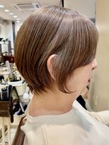 アイニ 河内小阪店(aini) 白髪染め/白髪ぼかしハイライト/ショート/ショートボブ30,40,50