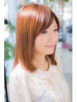 ヘアーショップ エヌアンドエー 越谷店(hair shop N&A)&nbsp;鎖骨ミディアム×うるツヤミディアム