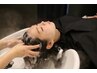 【☆免疫力アップ☆】カット+髪と頭皮にたっぷり栄養ヘッドスパ(60分)￥13200