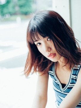 エマージュ 川崎(Emerge) 切りっぱなしグラデーションロブ