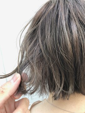 ルーファス 恵比寿 渋谷(Ruufus) 圧倒的透明感カラーボブスタイル【Ruufus恵比寿渋谷】314b1