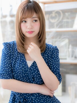 カバーヘア 上尾西口店(COVER HAIR) *mod's上尾*骨格矯正効果☆斜めバング小顔セミディa