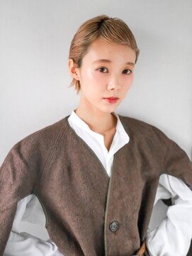 ヴェルダ 池袋店(verda) オータムペールベージュ×センシュアルショート