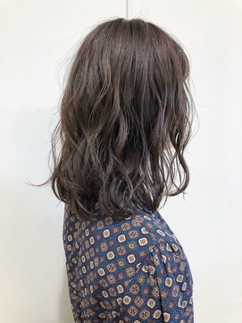 モリオフロムロンドン 大宮店(morio from London) 【担当坪井】ブラウングレージュ×セミディ