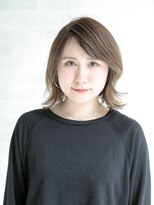 ルルディ バイ アフロディーテ銀座(luludi by APHRODITE)&nbsp;前髪/マチルダボブ/ピンクベージュ/インナーグレージュ/銀座