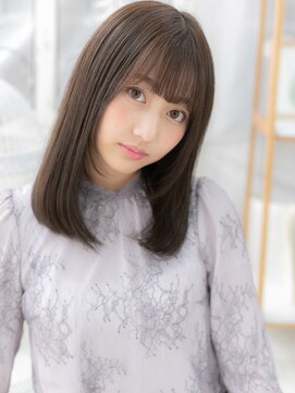 モッズヘア 越谷(mod's hair) 黒髪ローライトが大人かわいい小顔ワンカールa越谷20代30代40代