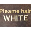 プリームヘアーホワイト(Pleame hair WHITE)のお店ロゴ