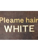 Pleame hair WHITE 【プリームヘアーホワイト】