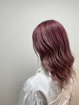 アリカ(arika) ホワイトピンク×ミディアム