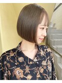ミニボブ/オリーブベージュ