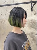 グラデーションカラー×ボブ