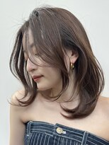 ハイライトバレイヤージュダブルカラーショートカット30代40代
