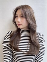 フラヴ(FLEVE) 顔まわりレイヤーカット×韓国風ヘア