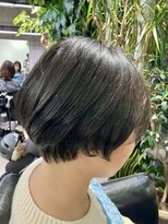 シェル 吉祥寺(shell)&nbsp;グレージュカラー/ボブウルフ/黒髪/ココアベージュ