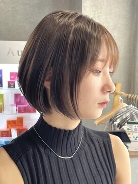 プルーヴ 秋葉原(prove) 30代40代大人女性/前髪ありショートボブ/ショートヘア/髪質改善