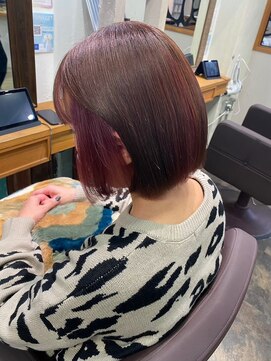 ロア 福岡天神本店(LORE) ダブルカラーベージュカラーケアブリーチカラーハイトーンカラー