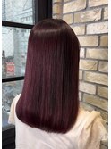 髪質改善トリートメント＋カシスピンク*20代30代40代50代