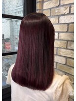 ナナシ(nanac)&nbsp;髪質改善トリートメント＋カシスピンク*20代30代40代50代