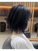 ウルフボブ/レイヤーボブ/外ハネボブ/ボブウルフ/ミディアム