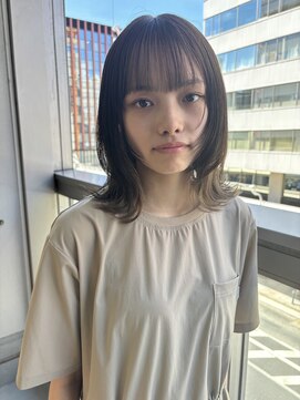 ヤヨイブレインズフェアリー(YAYOI BRAINS fairy) 顔周りのレイヤーが可愛いミディアムレイヤー☆
