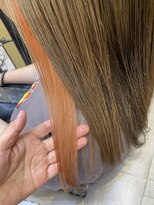ヘアメイクゼロ 坂戸駅前店(hairmake zero)&nbsp;ダブルカラー、インナーカラー