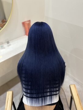 ラビスモア(Lovis moa) 暗めブルー