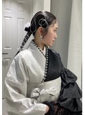 卒業式/ヘアセット/袴/吉祥寺/石川ひな