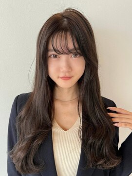 アグ ヘアー クロエ 長野駅前店(Agu hair chloe) 《Agu hair》透けブラウンカラー×numberA.トリートメントオイル