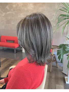 美容室 スタイルエキシティ(STYLE EKI CITY) ハイライトカラー/グレージュ/デザインカラー/艶髪/Aujua