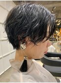 【KANA】handsome short/cream perm
